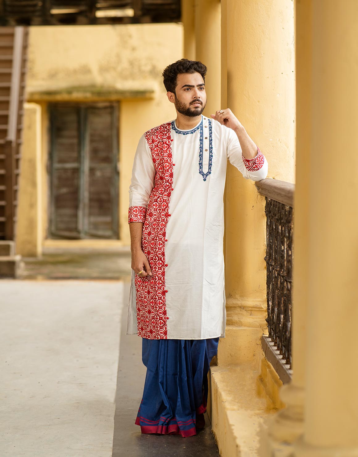 Saree Texture Detail