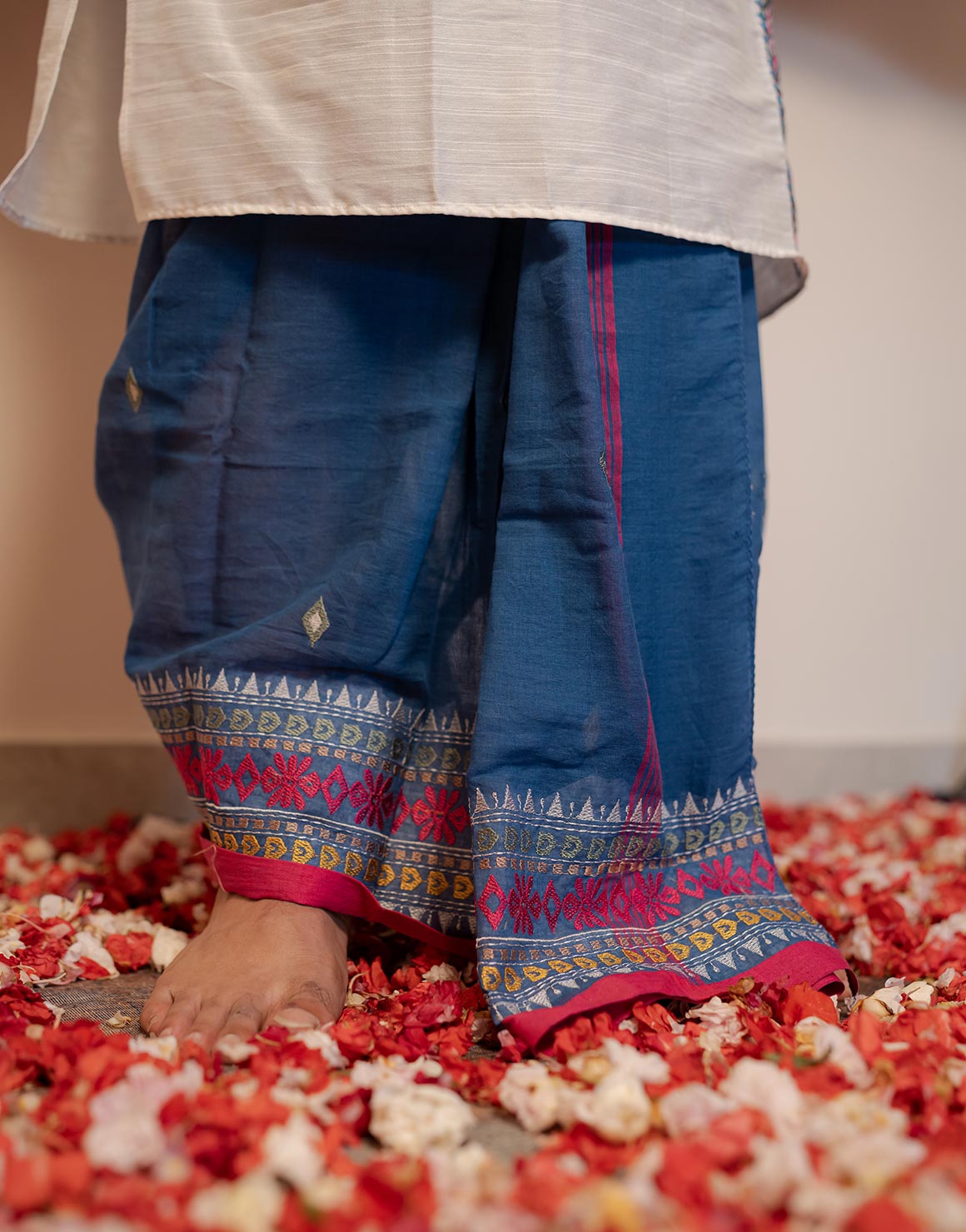 Saree Texture Detail