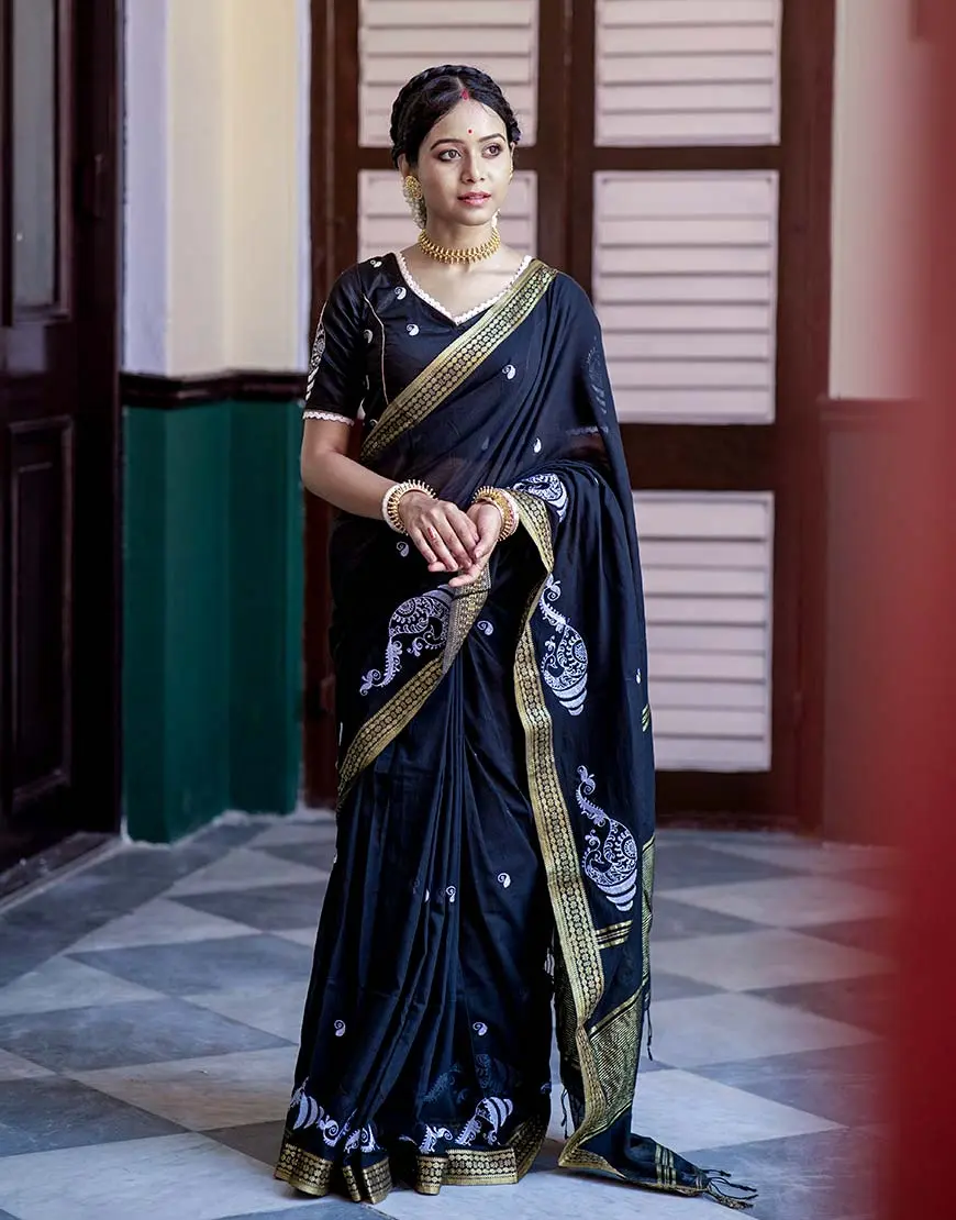 Alpona Saree