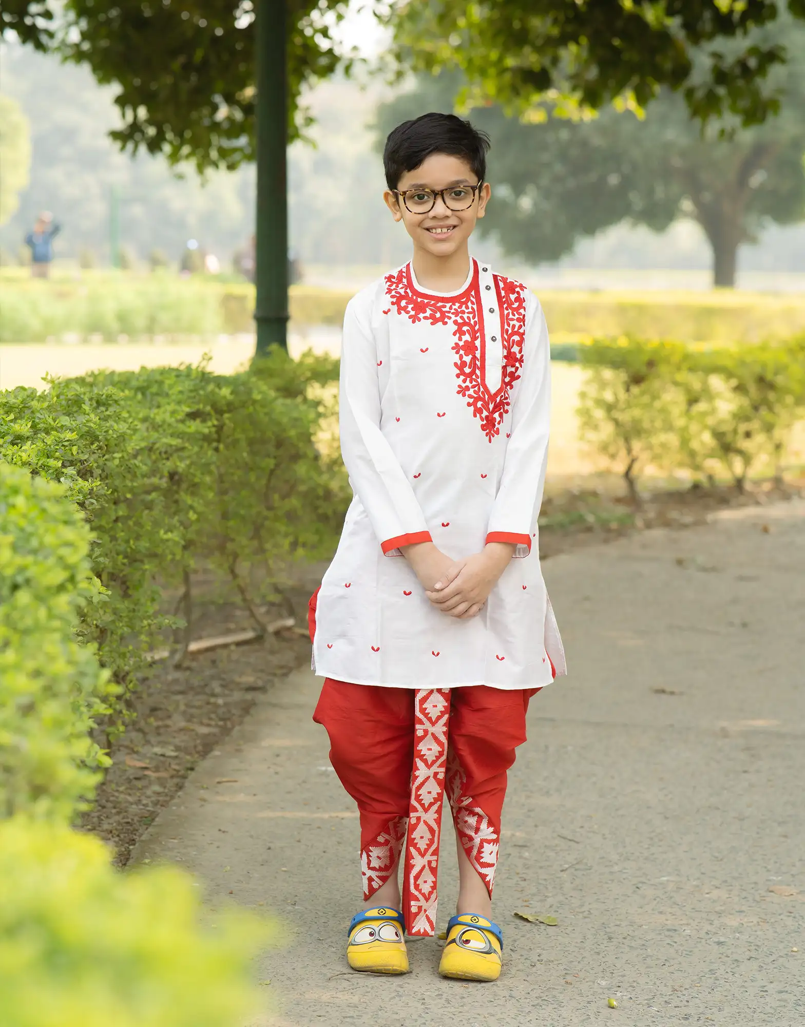 Anondo Dhuti Punjabi Set