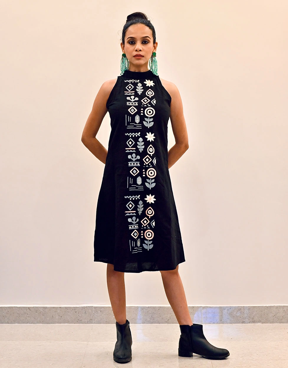 Botanical Cascade Dress