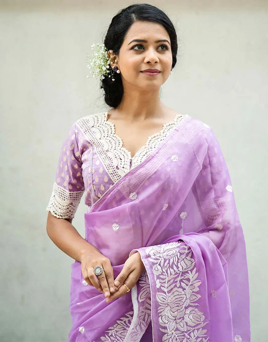 Florescence Lavender Blouse