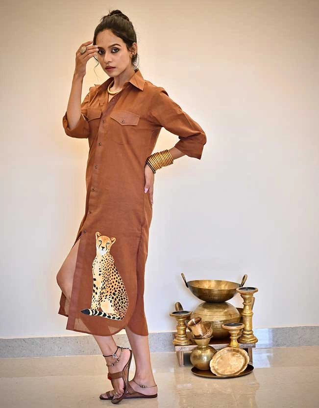 Paye Pori Baghmama Shirt Dress