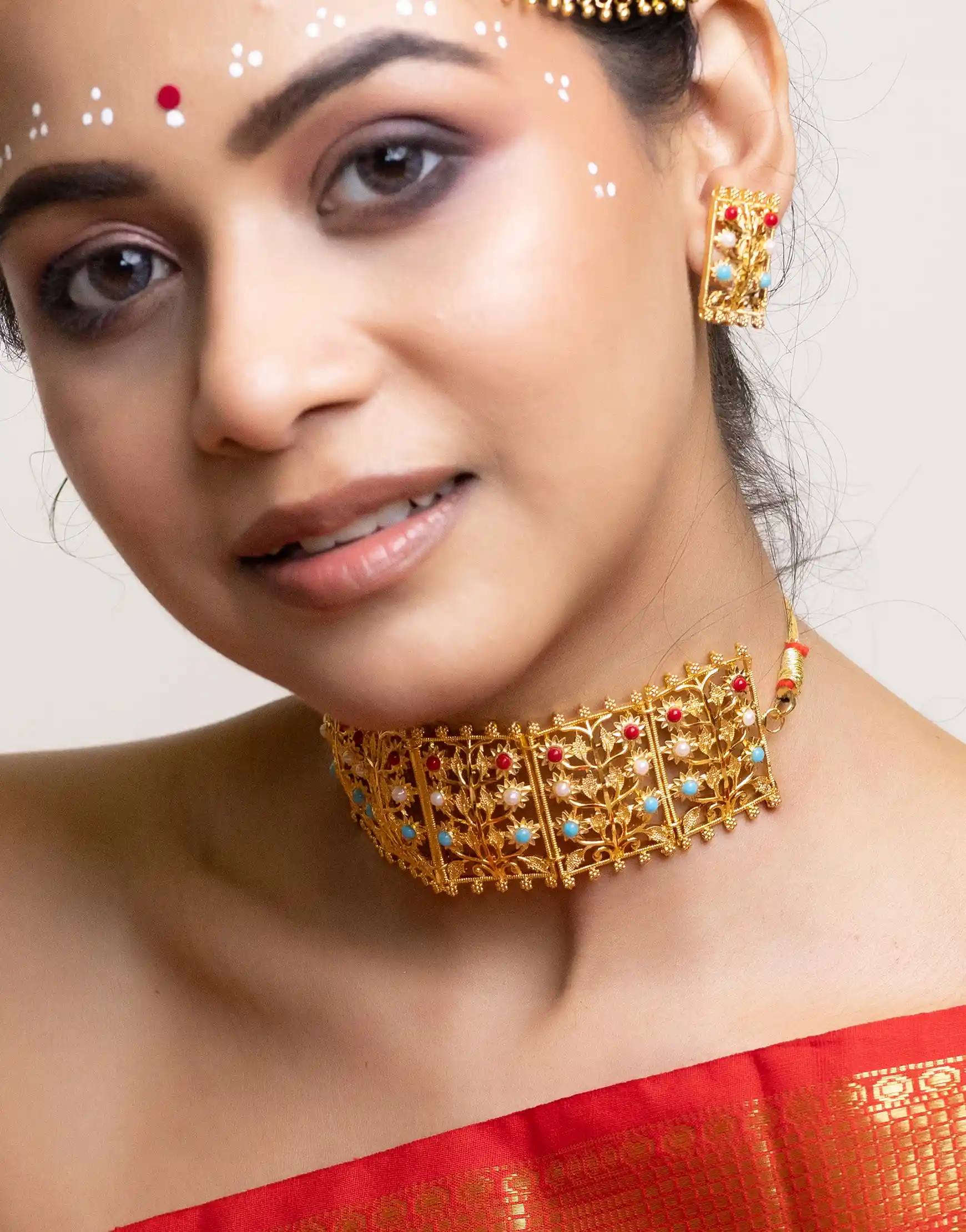 Pushpolota Choker & Stud